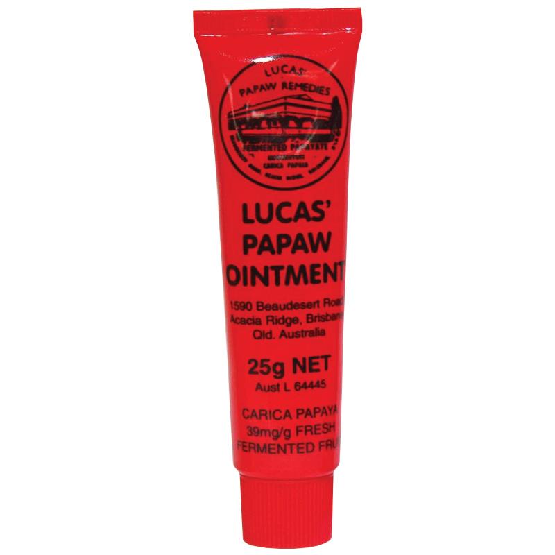 Lucas Papaw Ointment 25g Front View