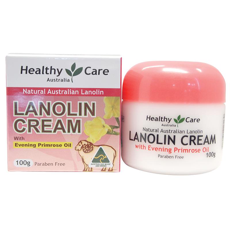 Healthy Care Lanolin Cream With Evening Primrose Oil 100g Display View