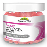 Nature's Way Beauty Collagen 40 Gummies Front View