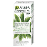 Garnier Skin Active Mattifying Day Cream With Green Tea 50ml Front View