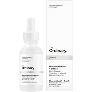 The Ordinary Niacinamide 10% + Zinc 1% 30 mL Front View
