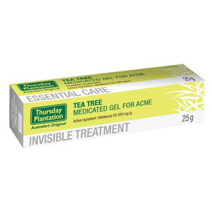 Thursday Plantation Tea Tree Medicated Gel For Acne 25g Front View