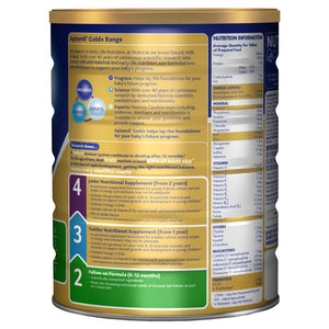 Aptamil Gold+ 2 Follow-On Formula 6-12 Months 900g Side View