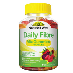 Nature's Way Vita Gummies Adult Fibre 110 Gummies Front View