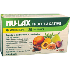 Nulax Fruit Laxative 250g Front View