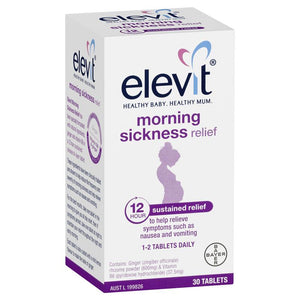 Elevit Morning Sickness Relief Tablets 30 pack (30 days) Display View