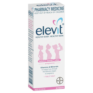 Elevit Pregnancy Multivitamin Tablets 30 pack (30 days) Display View