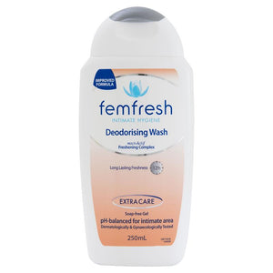 Femfresh Deodorising Wash 250ml Front View