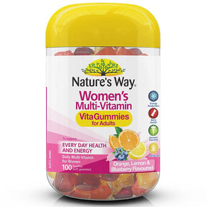 Nature's Way Vita Gummies Adult Womens Multivitamin 100 Front View