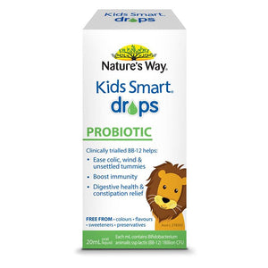 Nature's Way Kids Smart Drops Probiotic 20ml Front View