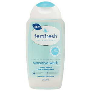 Femfresh Sensitive Wash 250ml Front View